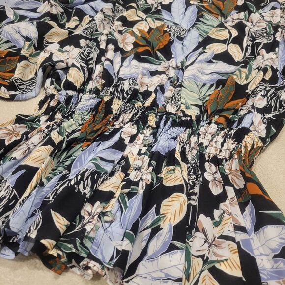 Maje Jungle Noir Blouse, Size 2 (Med/10) - Picture 4 of 14